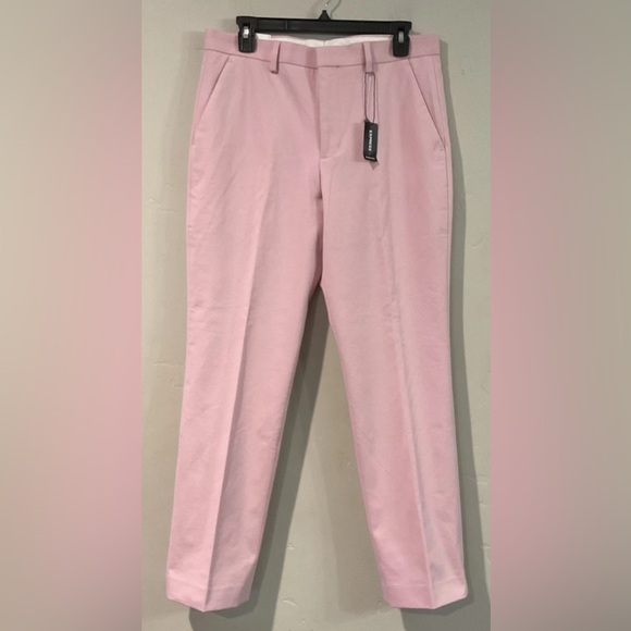 EXPRESS MENS SLIM FIT STRETCH DRESS SUIT PANTS LIGHT PINK Sz 31X32 NWT - Picture 1 of 9